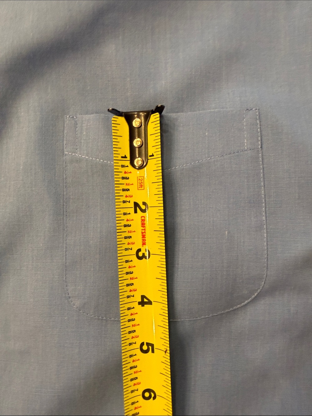 Class Club Blue Button-Up Dress Shirt Boys Size 20 - Picture 4 of 7